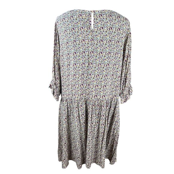 Natural Life Floral ditzy Print Women's Dress L/XL cottagecore career - Picture 2 of 8